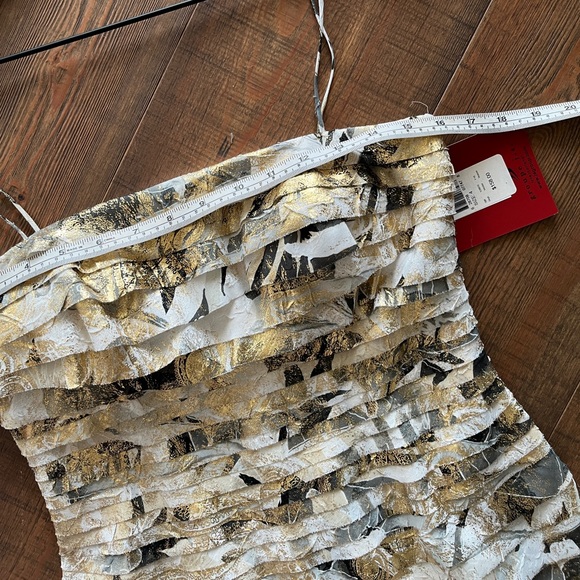 NWT JS Collections Tiered Dress Sz 4 - Picture 4 of 11